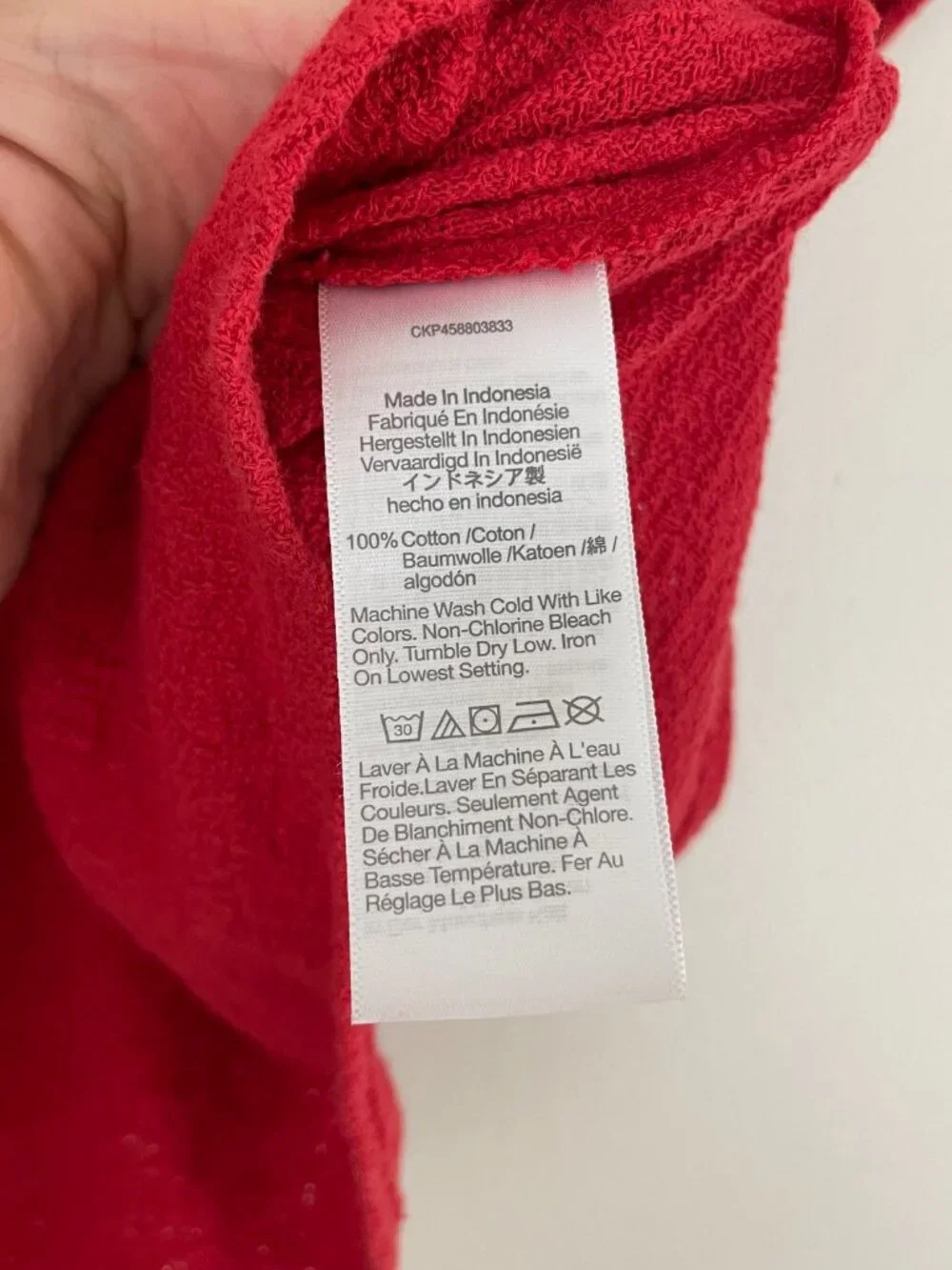 Madewell Red Dot Puff Sleeve Square Neck Peplum Top Size Small